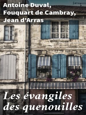 cover image of Les évangiles des quenouilles